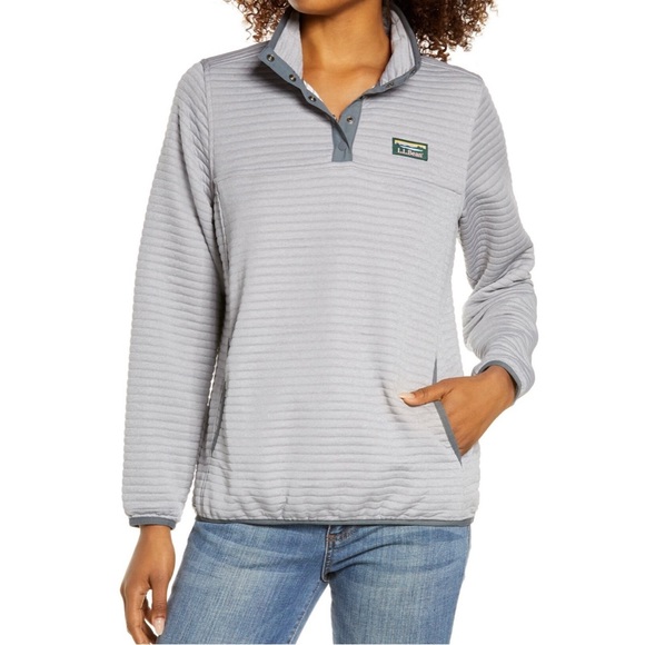 Ll Bean Womens Airlight Knit Pullover 